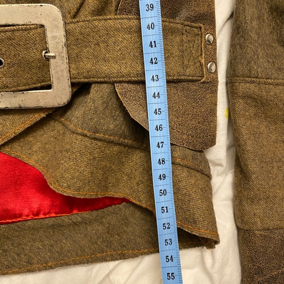 Jacket Leather, Cashmere, Silk, Size XS - Picture 10 of 16